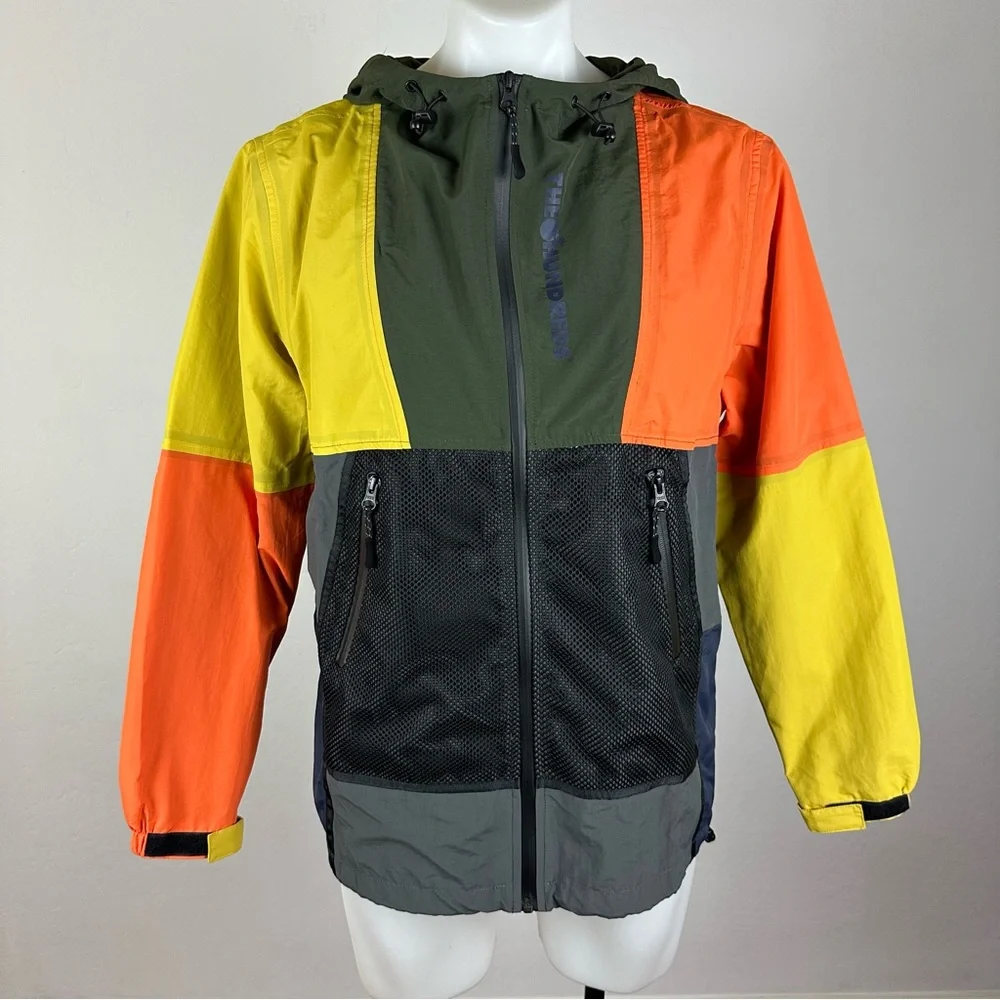 NWT The Hundreds Colorblock Hooded Jacket